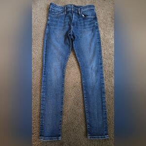 Levis Women 721 High Rise Skinny Made And Crafted Japanese Jeans Size 31/30